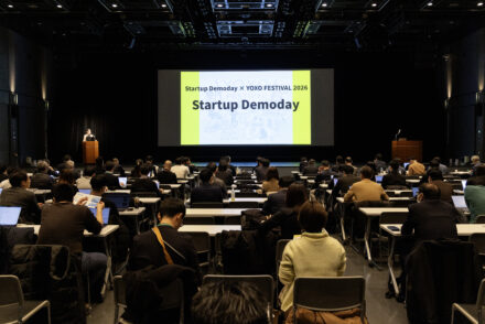 スタートアップピッチイベント「Startup Demoday × YOXO FESTIVAL 2026」開催しました。