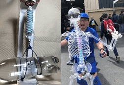 DIY artificial muscle and preskeletal robot