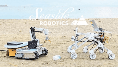 beach cleaning robot