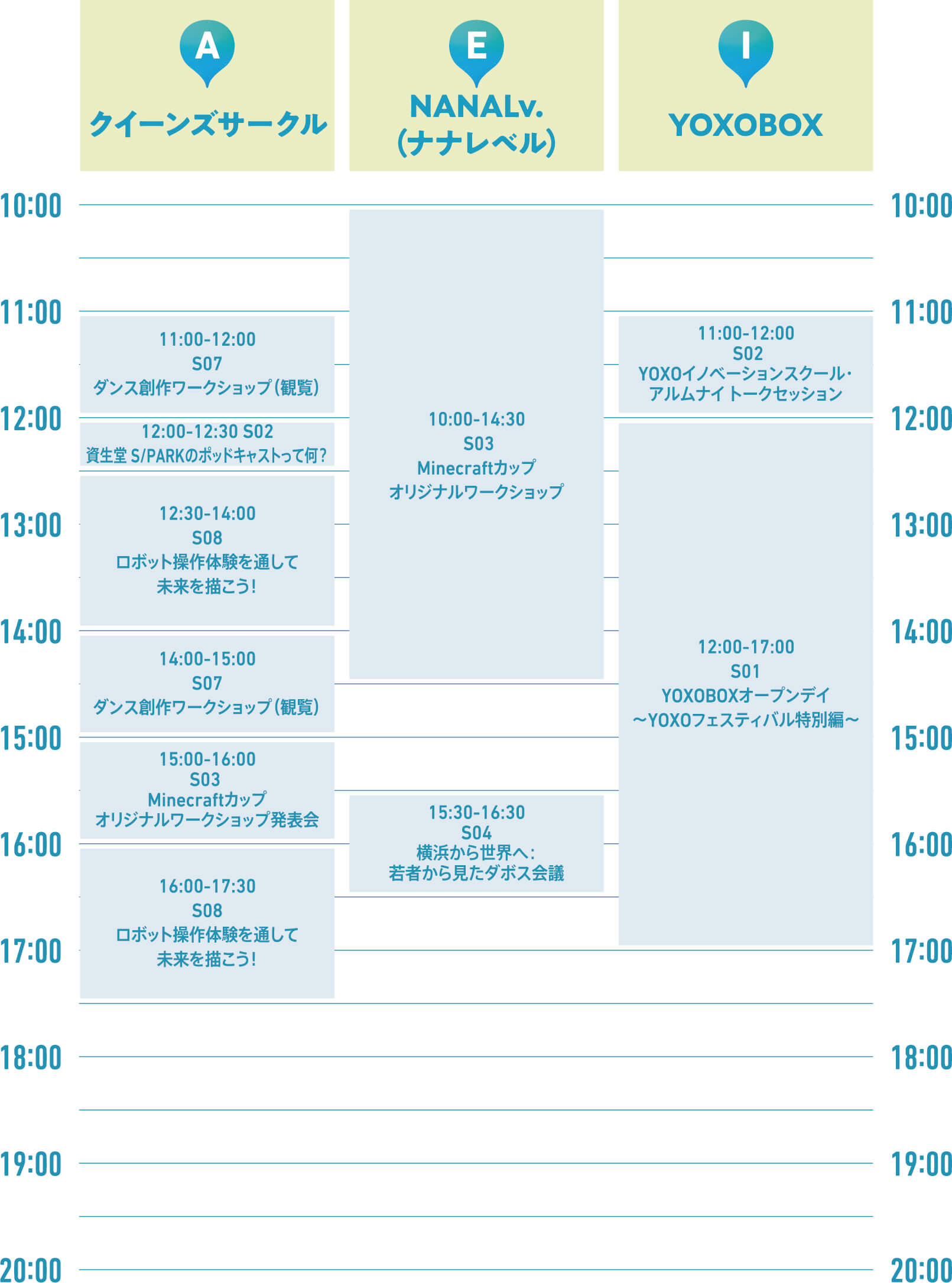 Time schedule 3