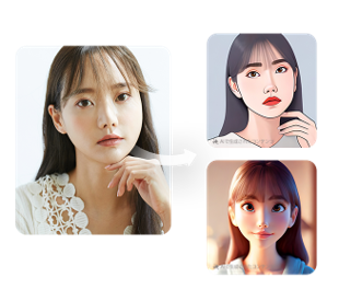 Portrait experience using Galaxy AI